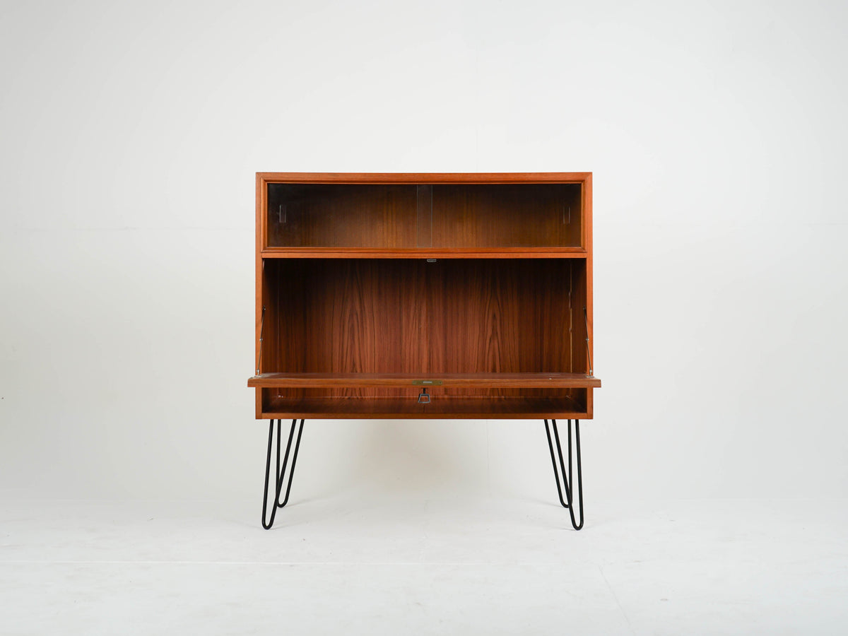 Vintage Vitrine Teakholz Mid-Century
