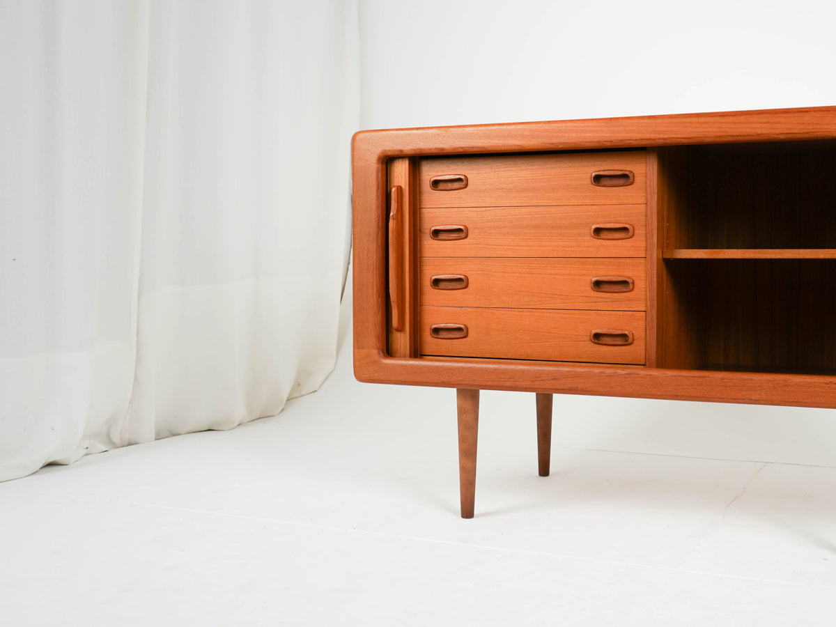 Vintage Teak Sideboard von Dyrlund mit Jalousietüren, 60er Jahre