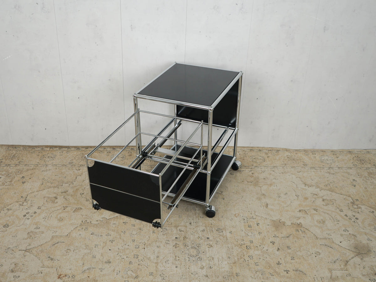 USM Haller mobile pedestal graphite black RAL 9011
