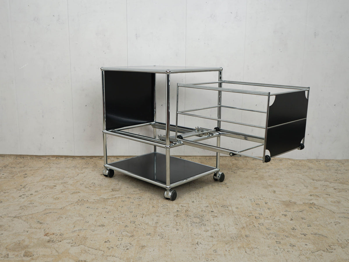USM Haller mobile pedestal graphite black RAL 9011