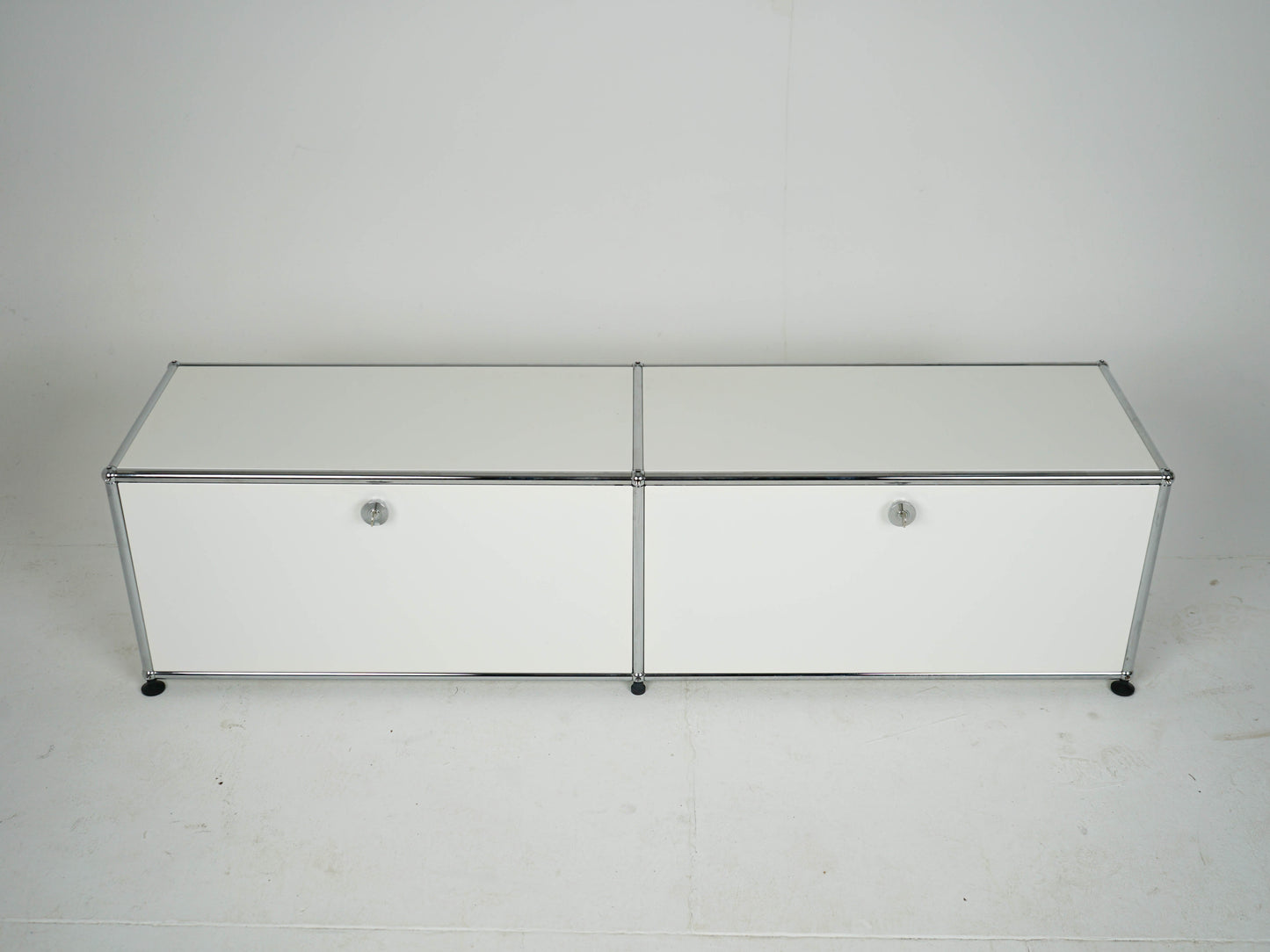 Vintage Sideboard USM Haller Reinweiß für USM Haller