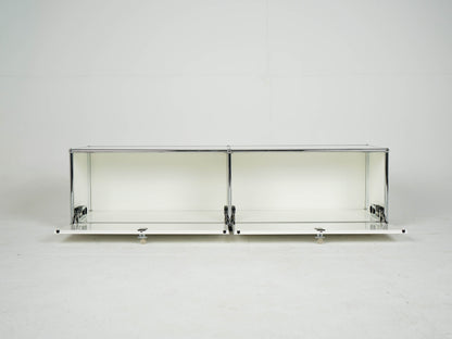 Vintage Sideboard USM Haller Reinweiß für USM Haller