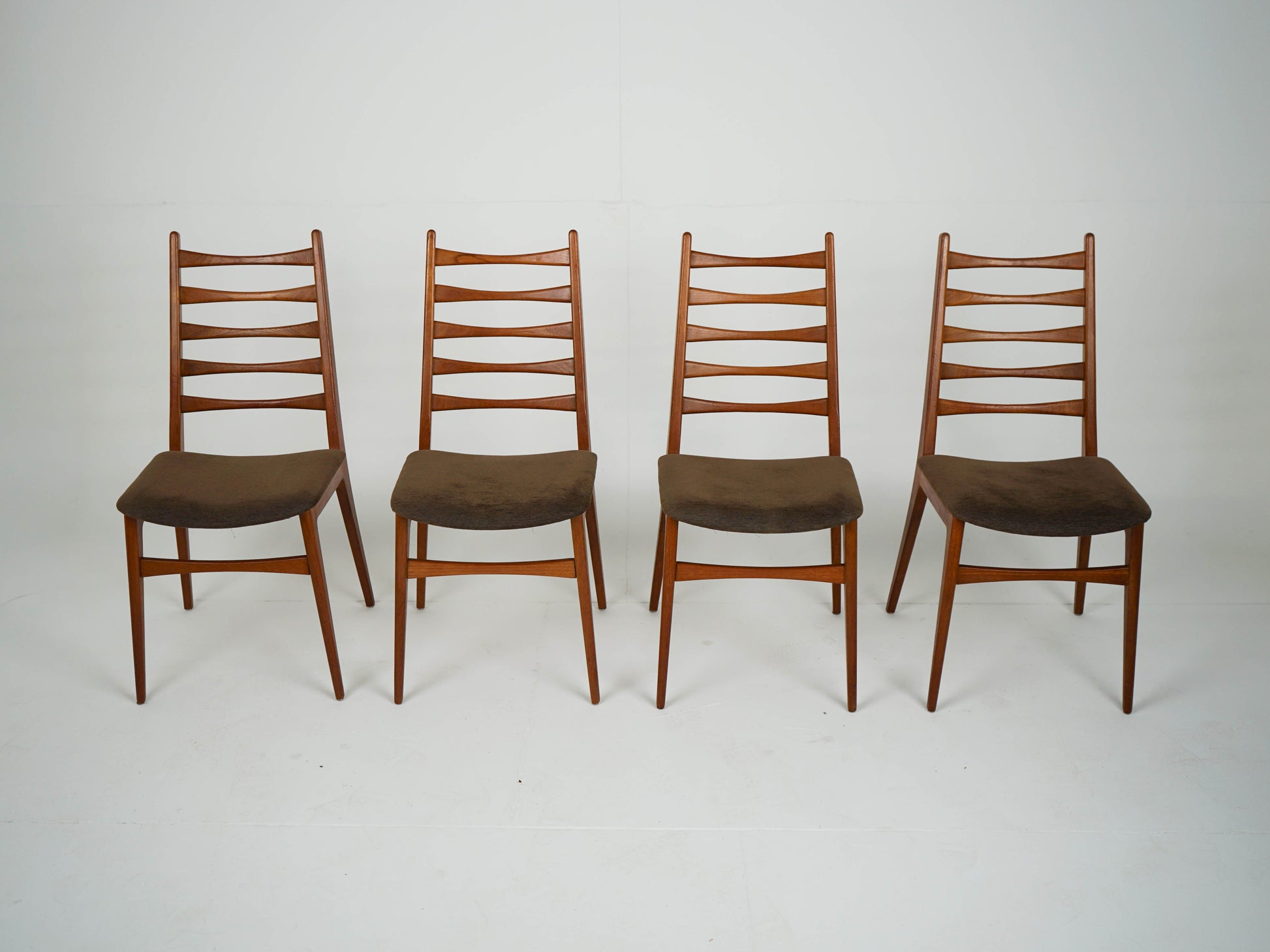Vintage Stuhl Set von 4 Esszimmerstuhl Mid Century Retro