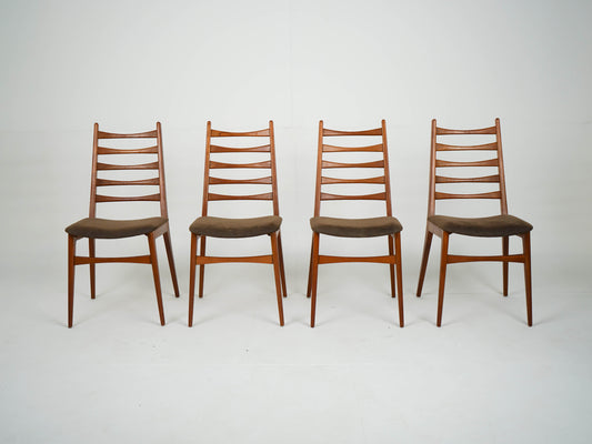 Vintage Stuhl Set von 4 Esszimmerstuhl Mid Century Retro