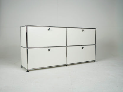 Vintage Kommode USM Haller Reinweiß RAL 9010