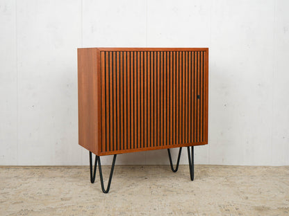 Vintage Bar Cabinet Teak Danish 60s Mid Century