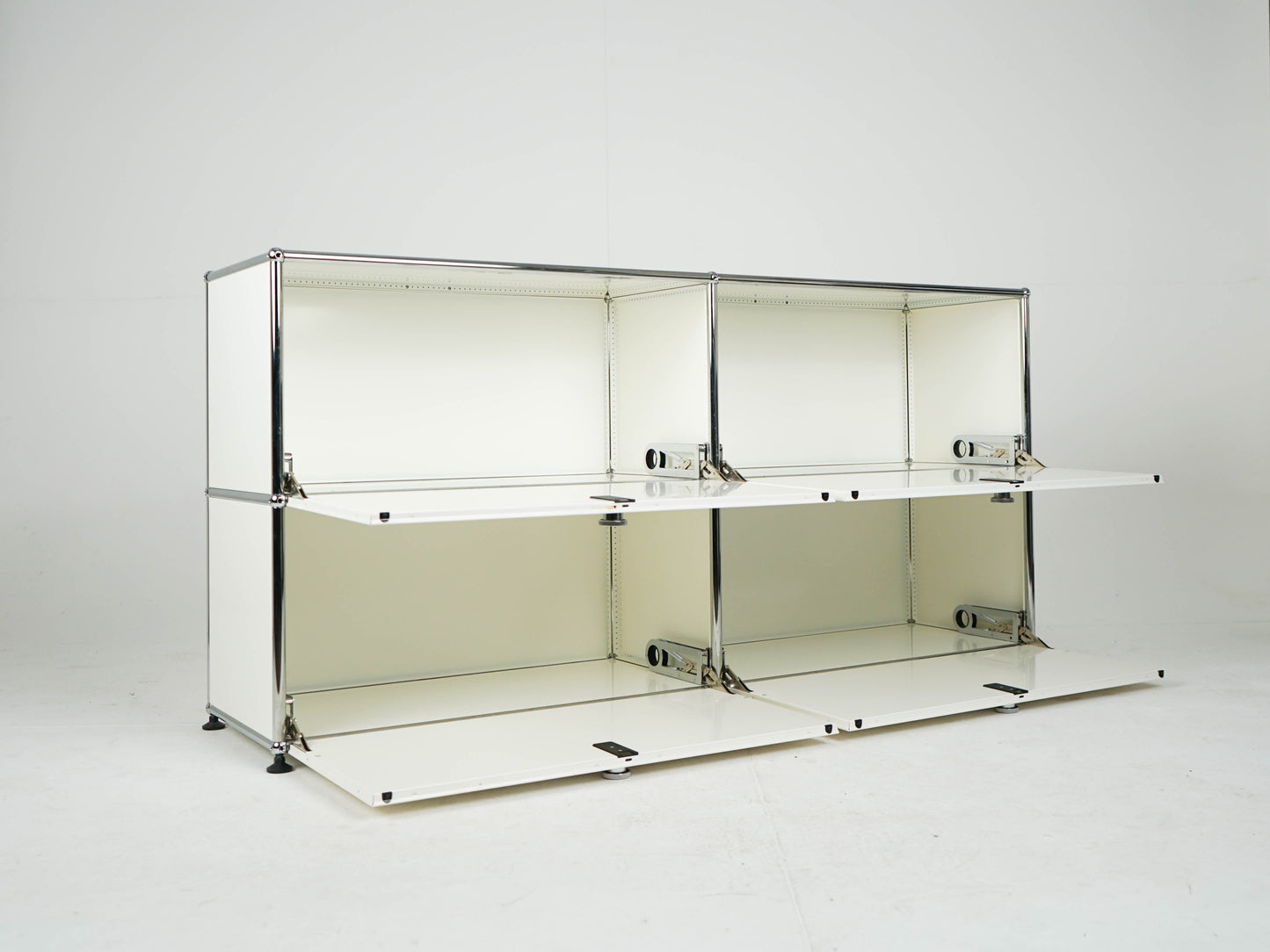 Vintage Kommode USM Haller Reinweiß RAL 9010