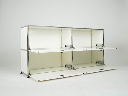 Vintage Kommode USM Haller Reinweiß RAL 9010