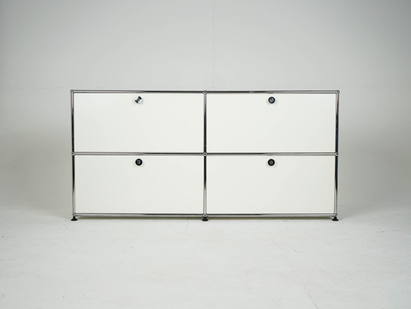 Vintage Kommode USM Haller Reinweiß RAL 9010