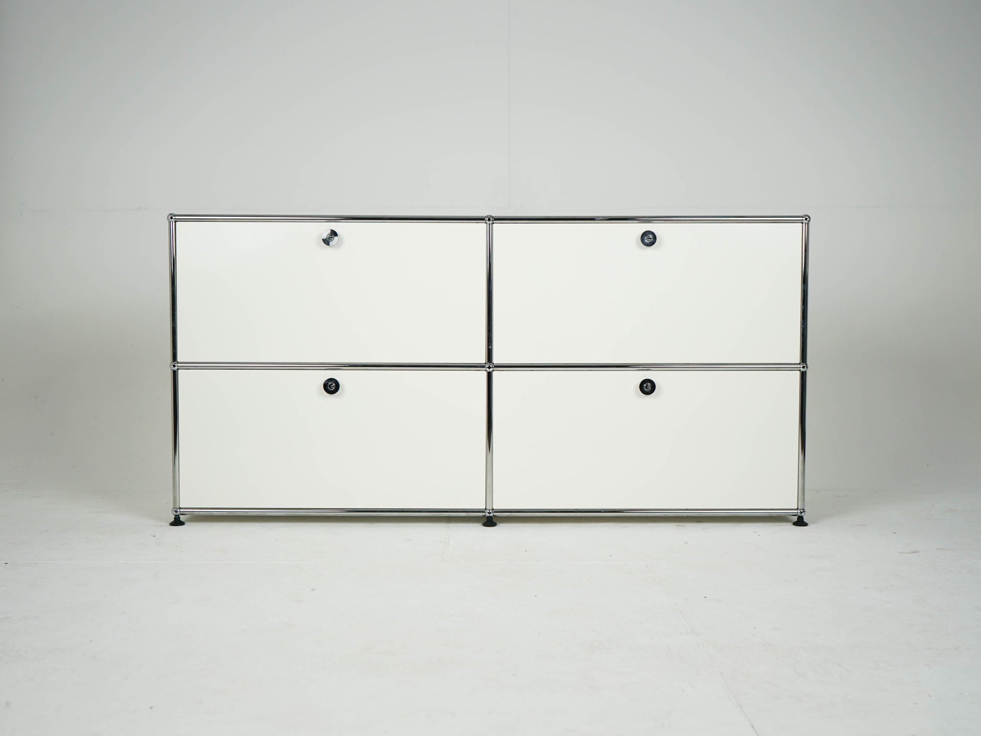 Vintage Kommode USM Haller Reinweiß RAL 9010