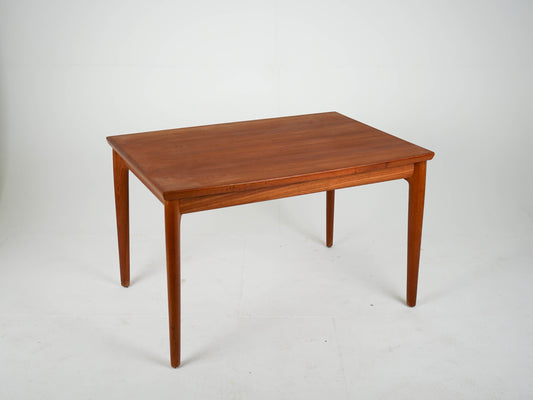 Vintage Esstisch Teak ausziehbar rund
