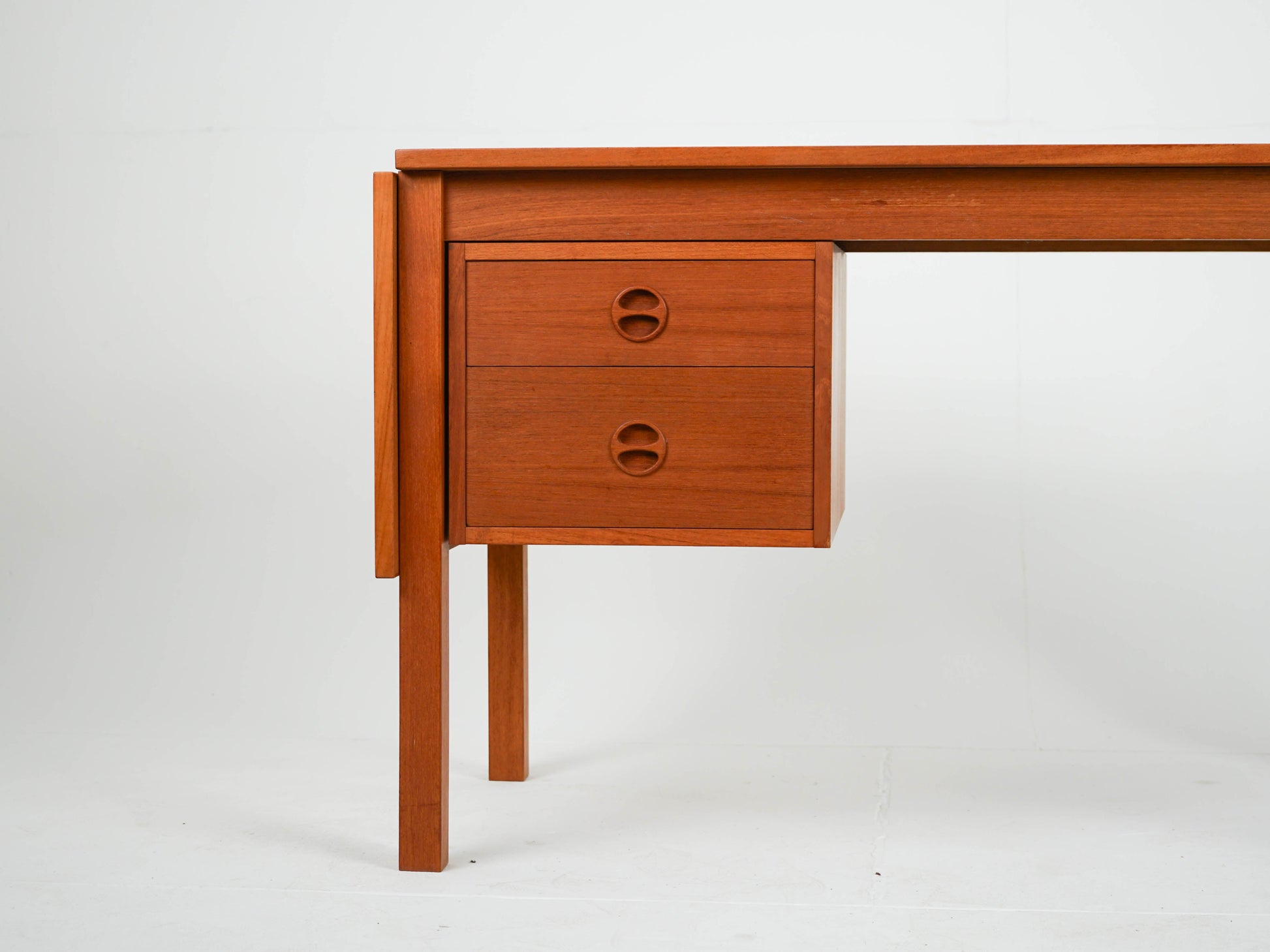 Vintage Teak Schreibtisch Mid-Century 60er
