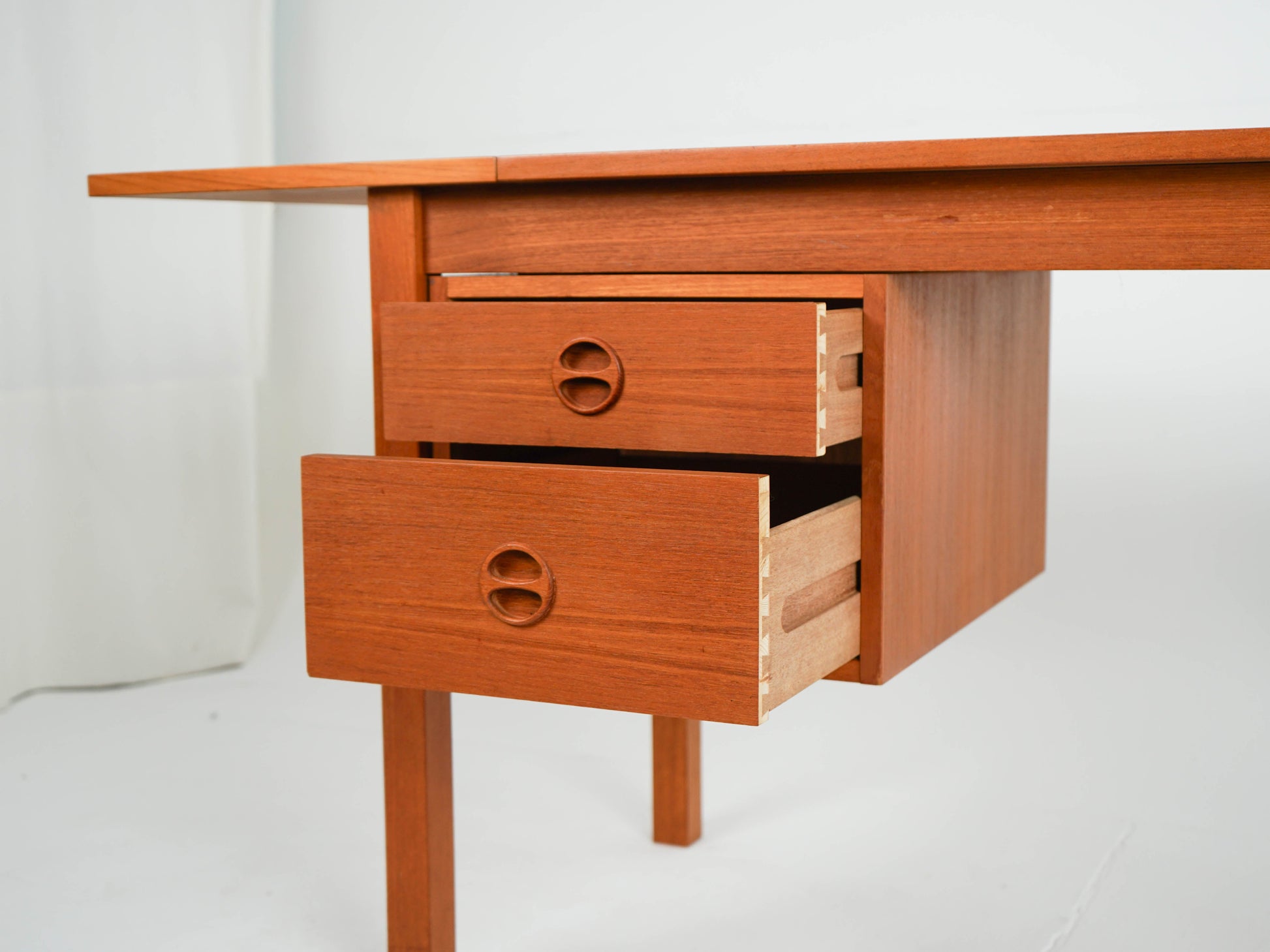 Vintage Teak Schreibtisch Mid-Century 60er