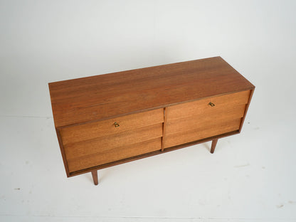 Vintage Kommode Sideboard Dänisch Teakholz, 6 Schubladen