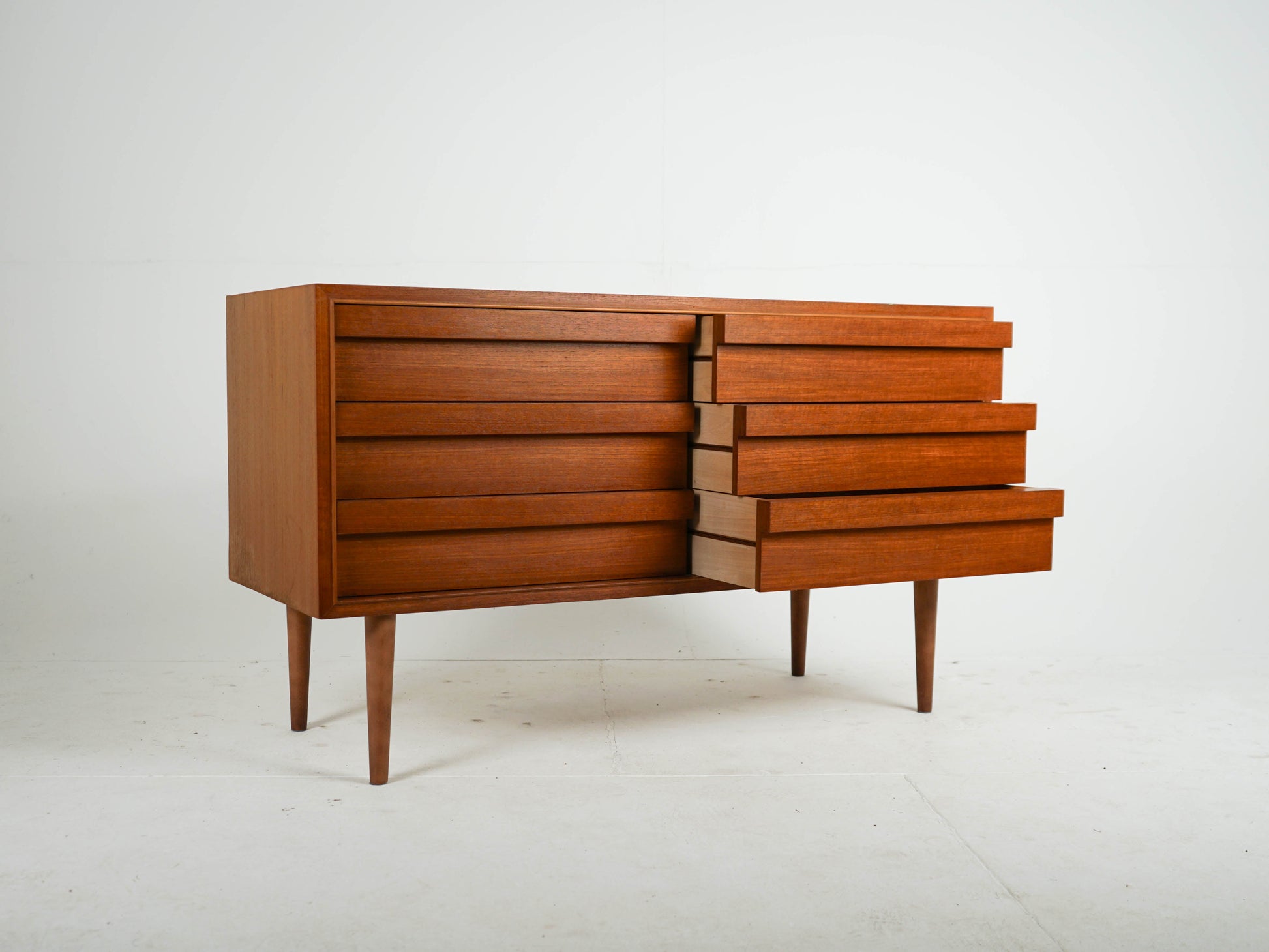 Vintage Kommode Teak Braun