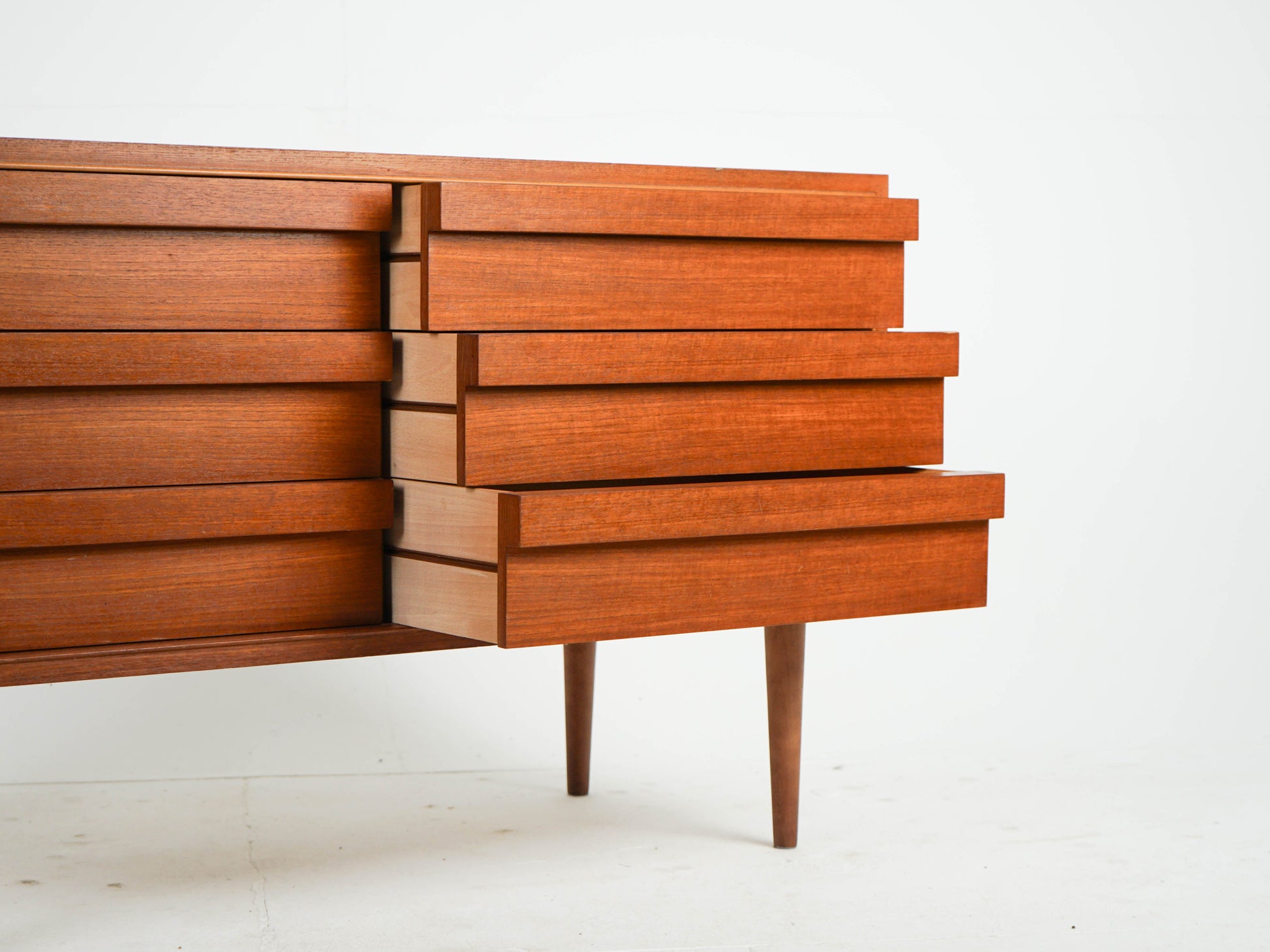 Vintage Kommode Teak Braun
