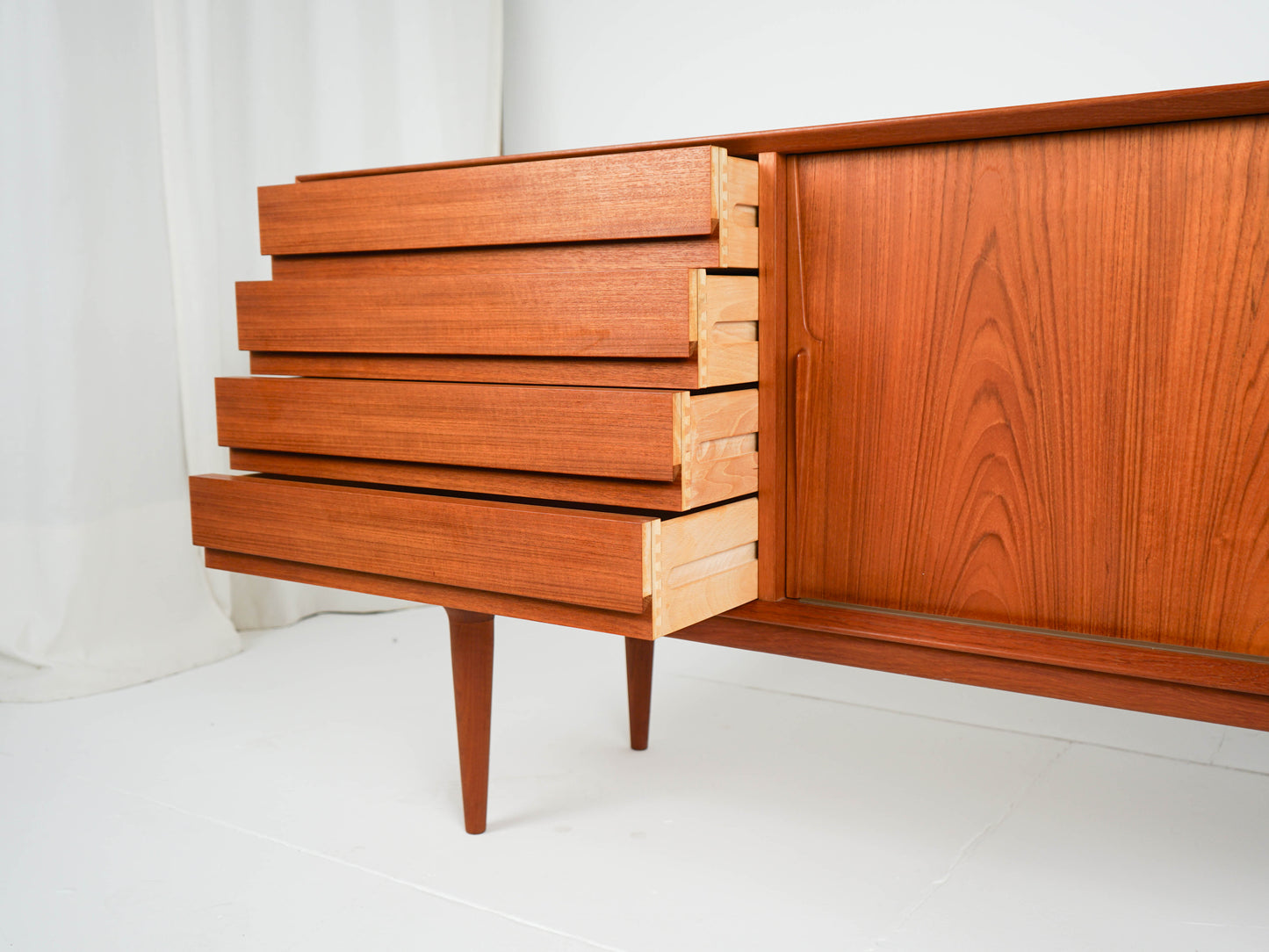 Vintage Sideboard Modell #18 von Gunni Omann für Omann Jun, Teak
