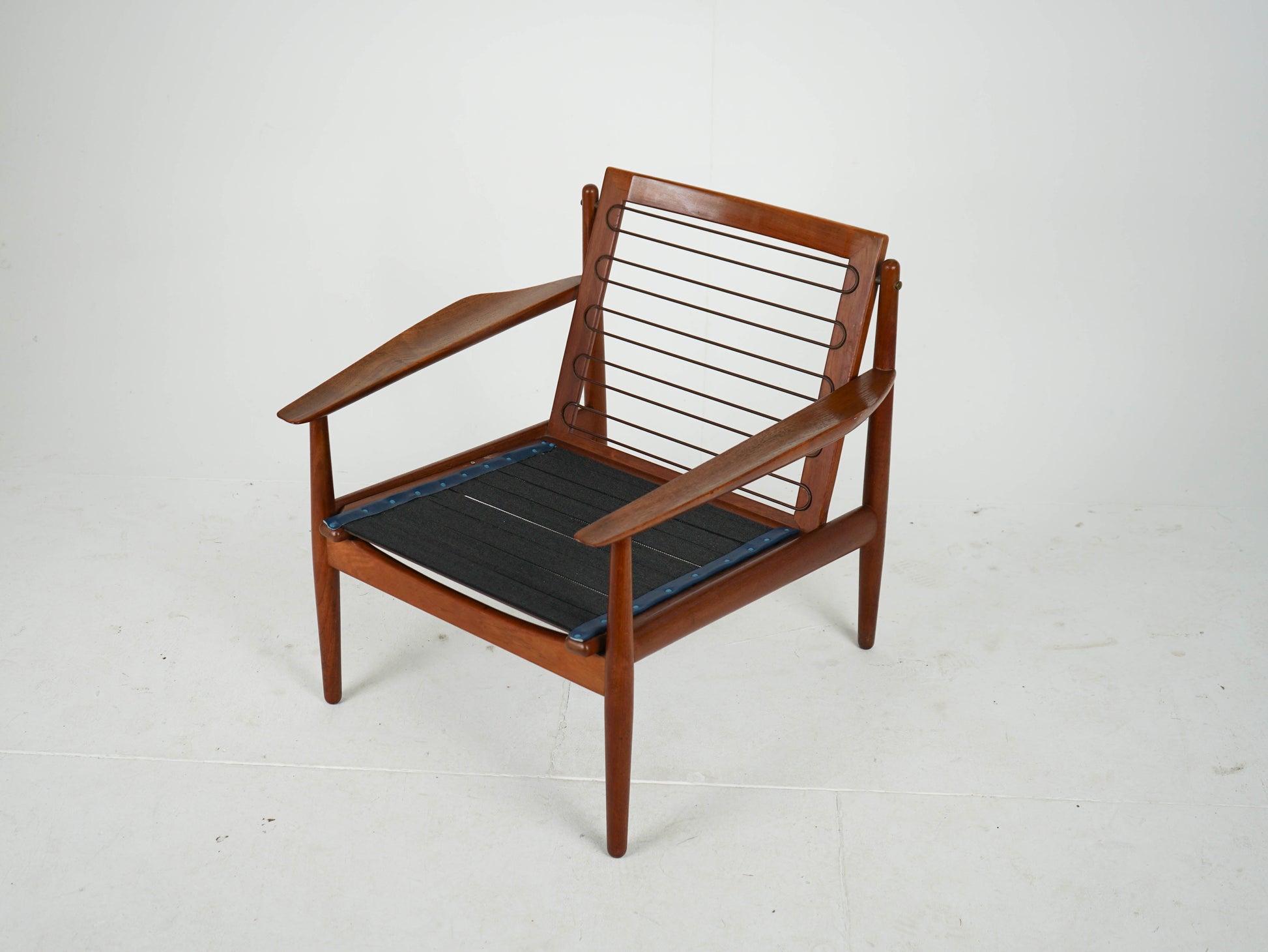 Vintage Sessel von Arne Vodder für Glostrup Møbelfabrik Teakholz warm