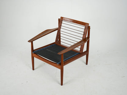 Vintage Sessel von Arne Vodder für Glostrup Møbelfabrik Teakholz warm