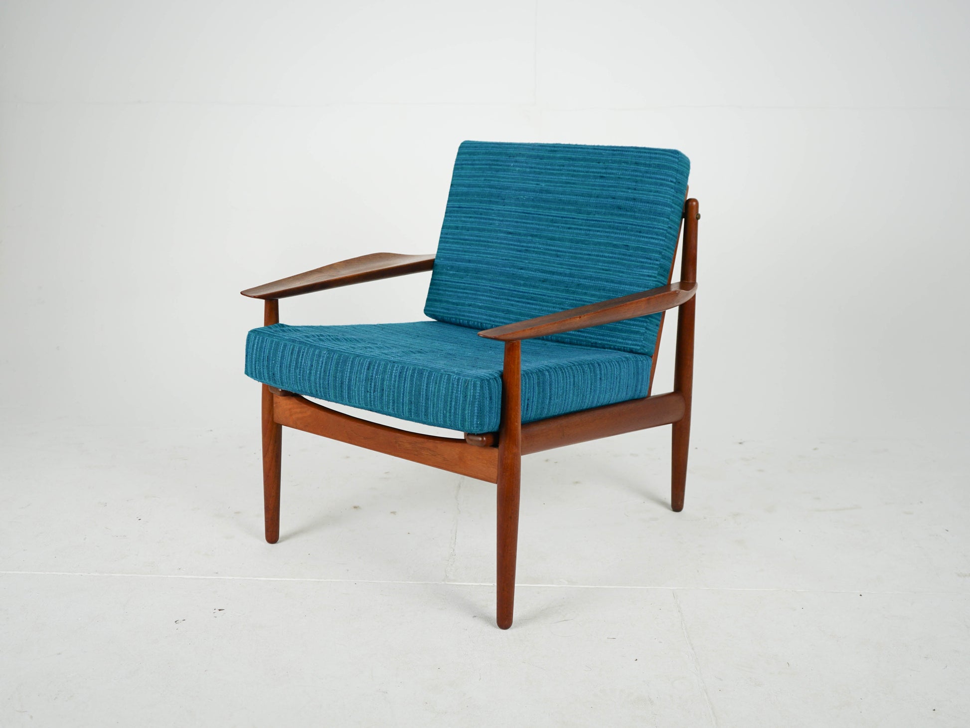 Vintage Sessel von Arne Vodder für Glostrup Møbelfabrik Teakholz warm