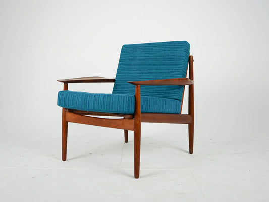 Vintage Sessel von Arne Vodder für Glostrup Møbelfabrik Teakholz warm