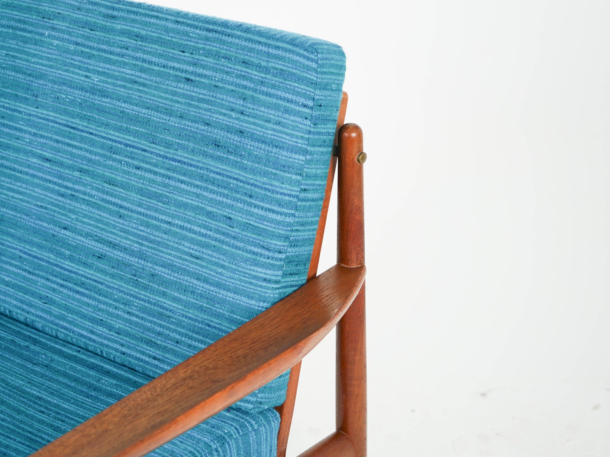 Vintage Sessel von Arne Vodder für Glostrup Møbelfabrik Teakholz warm