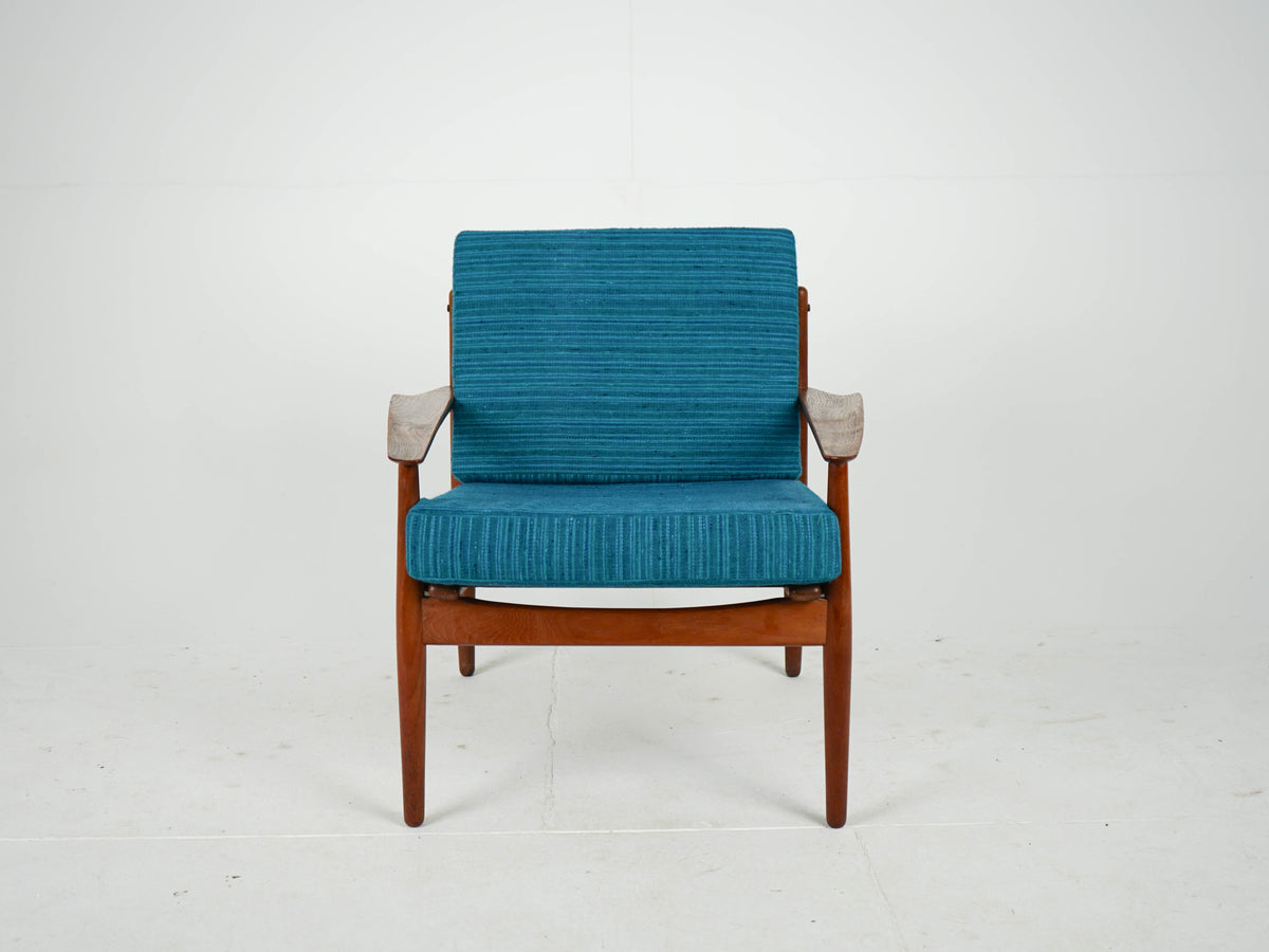 Vintage Sessel von Arne Vodder für Glostrup Møbelfabrik Teakholz warm