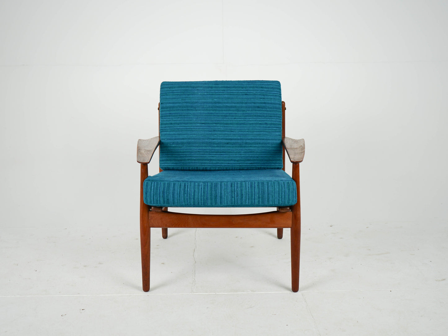 Vintage Sessel von Arne Vodder für Glostrup Møbelfabrik Teakholz warm