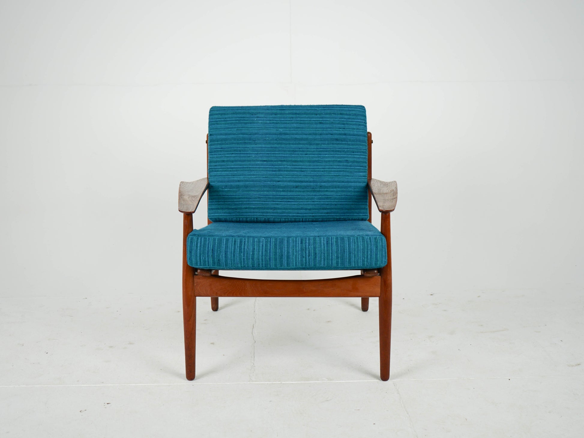 Vintage Sessel von Arne Vodder für Glostrup Møbelfabrik Teakholz warm