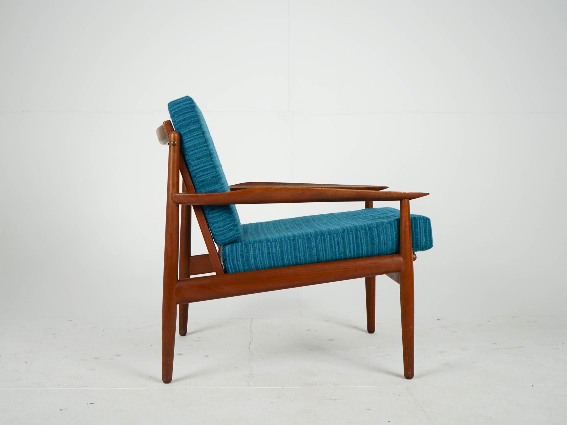 Vintage Sessel von Arne Vodder für Glostrup Møbelfabrik Teakholz warm