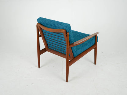 Vintage Sessel von Arne Vodder für Glostrup Møbelfabrik Teakholz warm