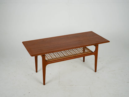Vintage Couchtisch von Trioh Møbler für Trioh Møbler Teakholz warmes Braun