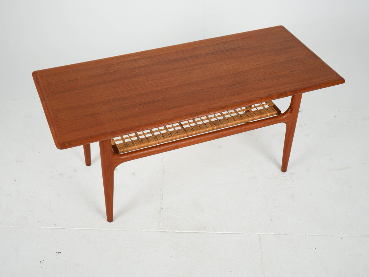 Vintage Couchtisch von Trioh Møbler für Trioh Møbler Teakholz warmes Braun