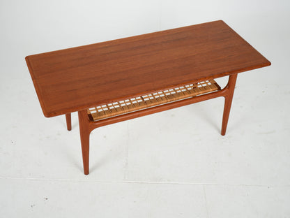 Vintage Couchtisch von Trioh Møbler für Trioh Møbler Teakholz warmes Braun