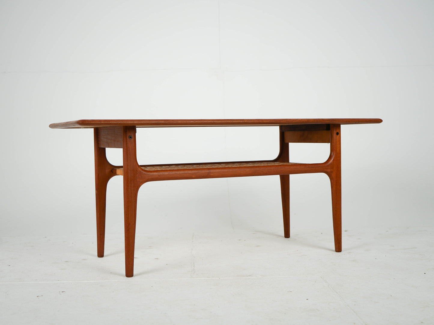 Vintage Couchtisch von Trioh Møbler für Trioh Møbler Teakholz warmes Braun
