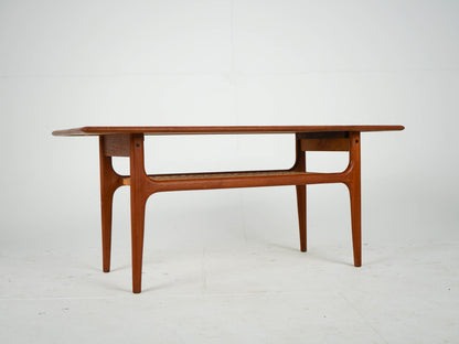 Vintage Couchtisch von Trioh Møbler für Trioh Møbler Teakholz warmes Braun