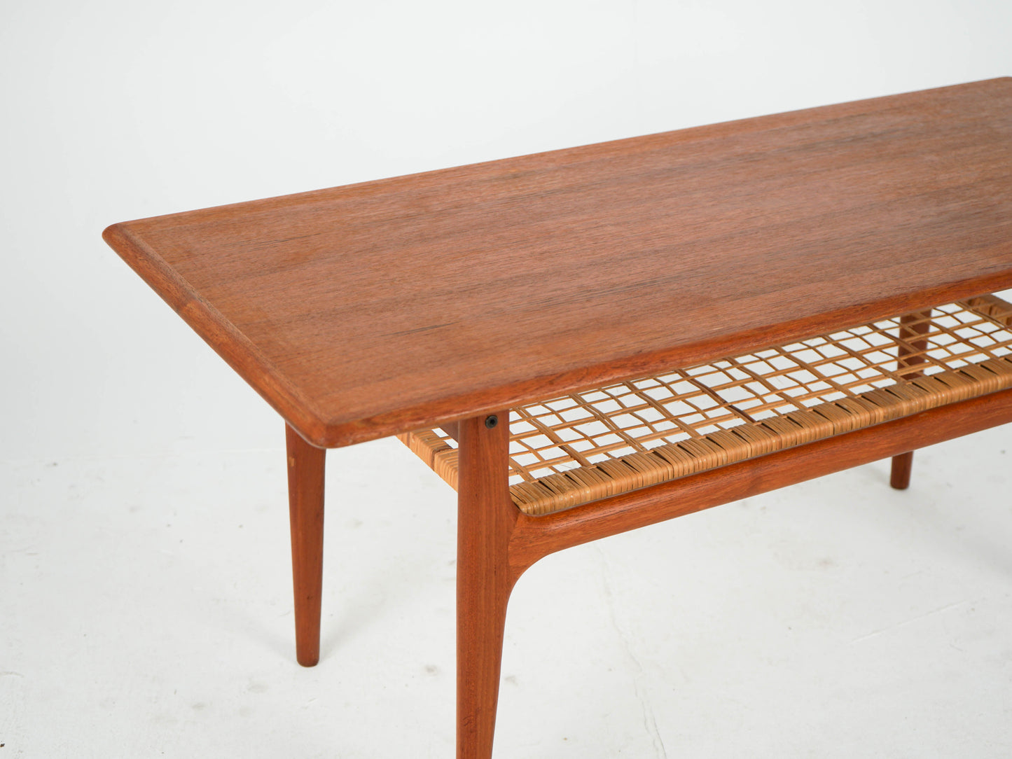 Vintage Couchtisch von Trioh Møbler für Trioh Møbler Teakholz warmes Braun