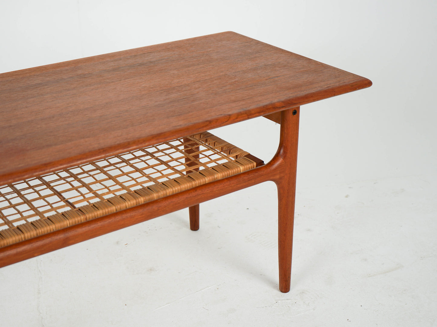 Vintage Couchtisch von Trioh Møbler für Trioh Møbler Teakholz warmes Braun