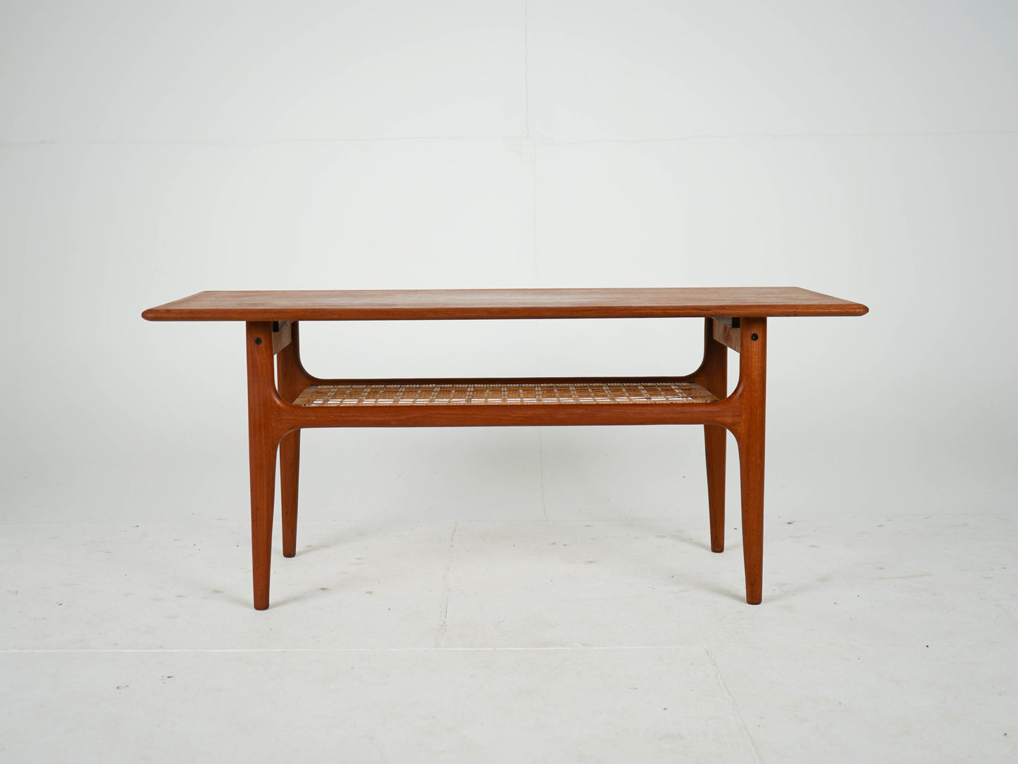 Vintage Couchtisch von Trioh Møbler für Trioh Møbler Teakholz warmes Braun
