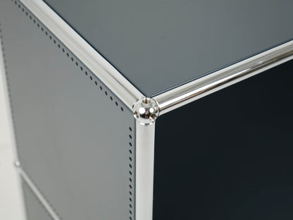 USM Haller shelf anthracite RAL 7016