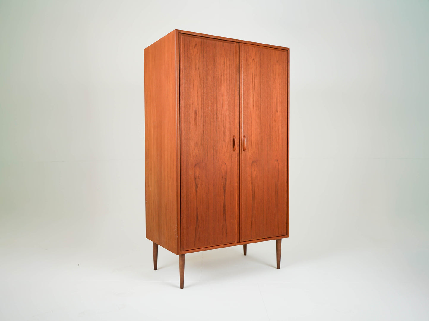 Vintage Kleiderschrank Teak Vinyl