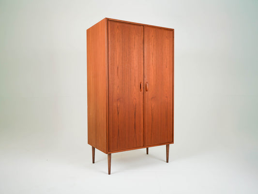 Vintage Kleiderschrank Teak Vinyl