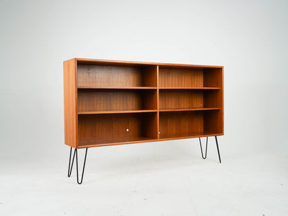 Vintage Teak Bücherregal Dänisch Mid-Century