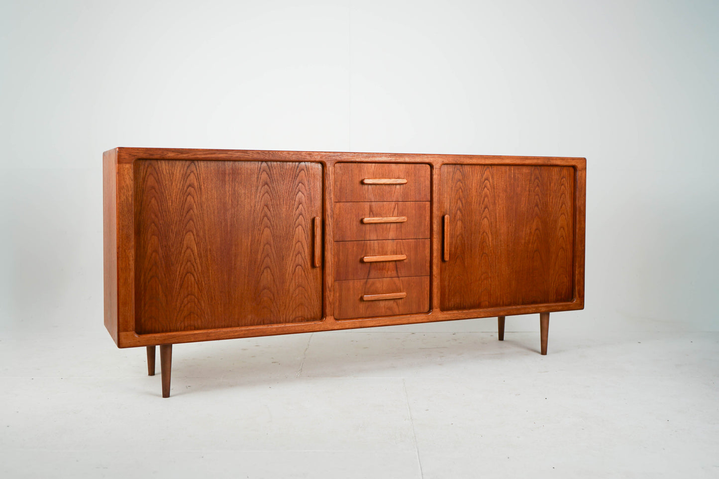 Vintage Sideboard Teak Vinyl Schrank
