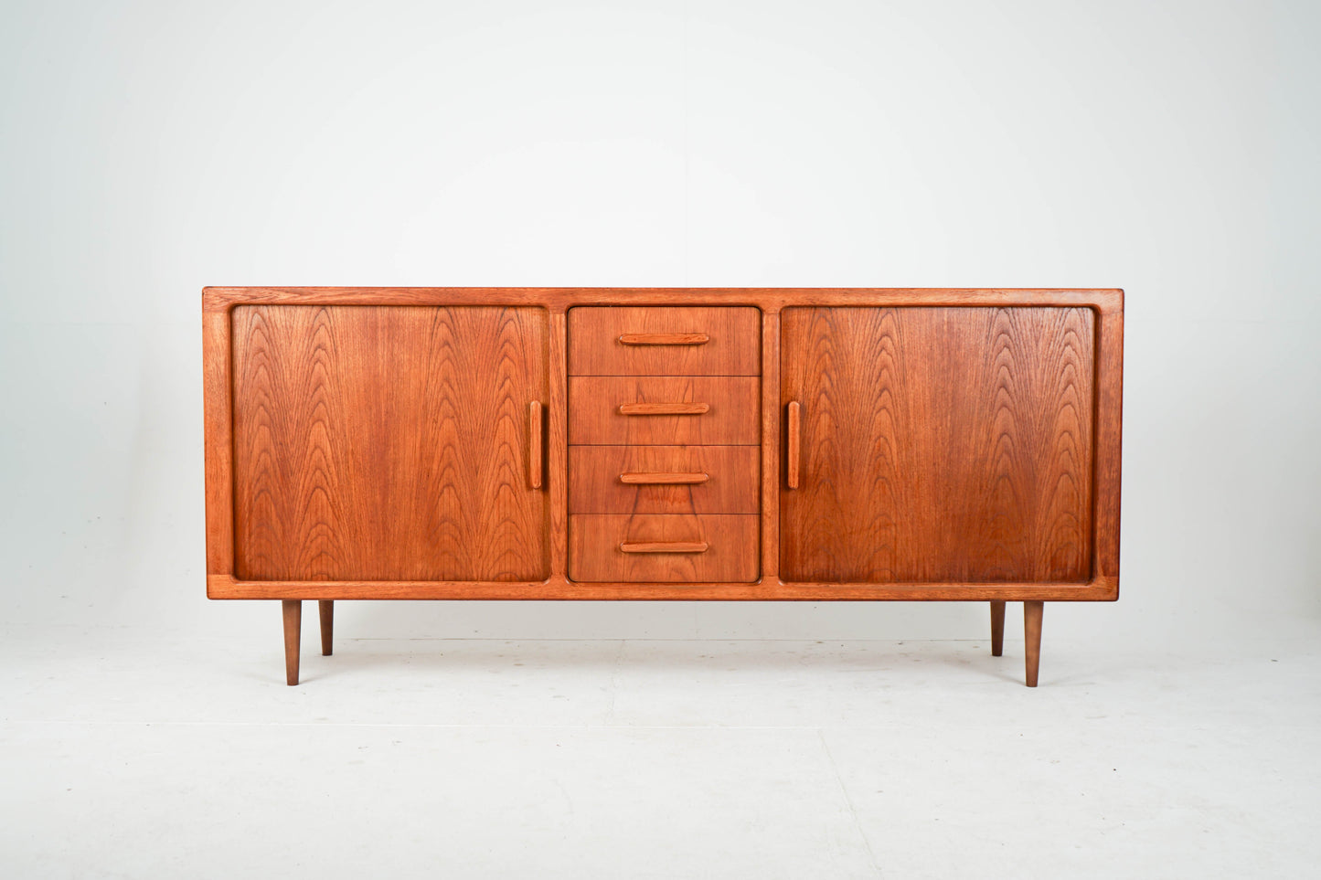 Vintage Sideboard Teak Vinyl Schrank