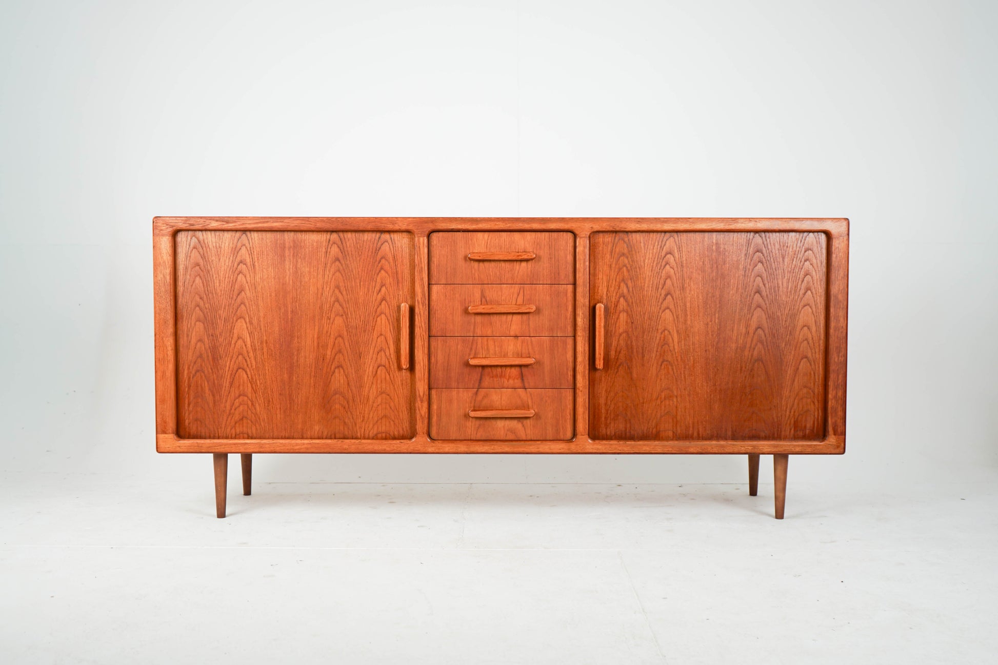 Vintage Sideboard Teak Vinyl Schrank