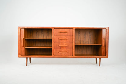 Vintage Sideboard Teak Vinyl Schrank