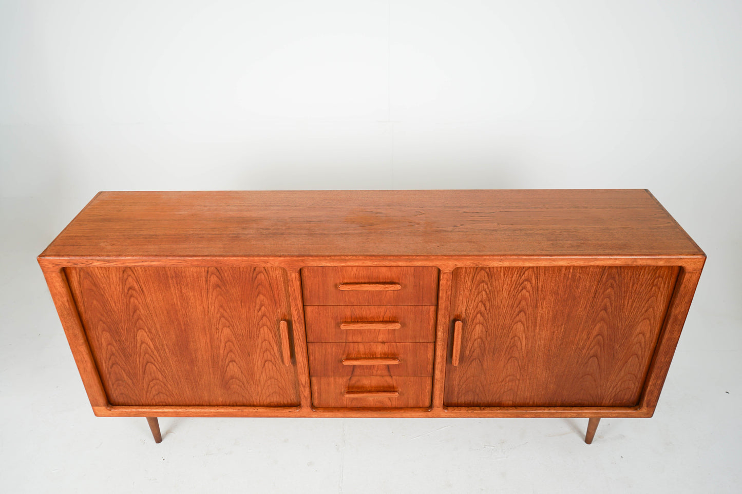 Vintage Sideboard Teak Vinyl Schrank