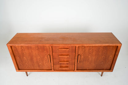 Vintage Sideboard Teak Vinyl Schrank