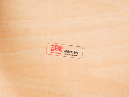 Vintage Esszimmerstuhl Teak Beige, Mid-Century Modern